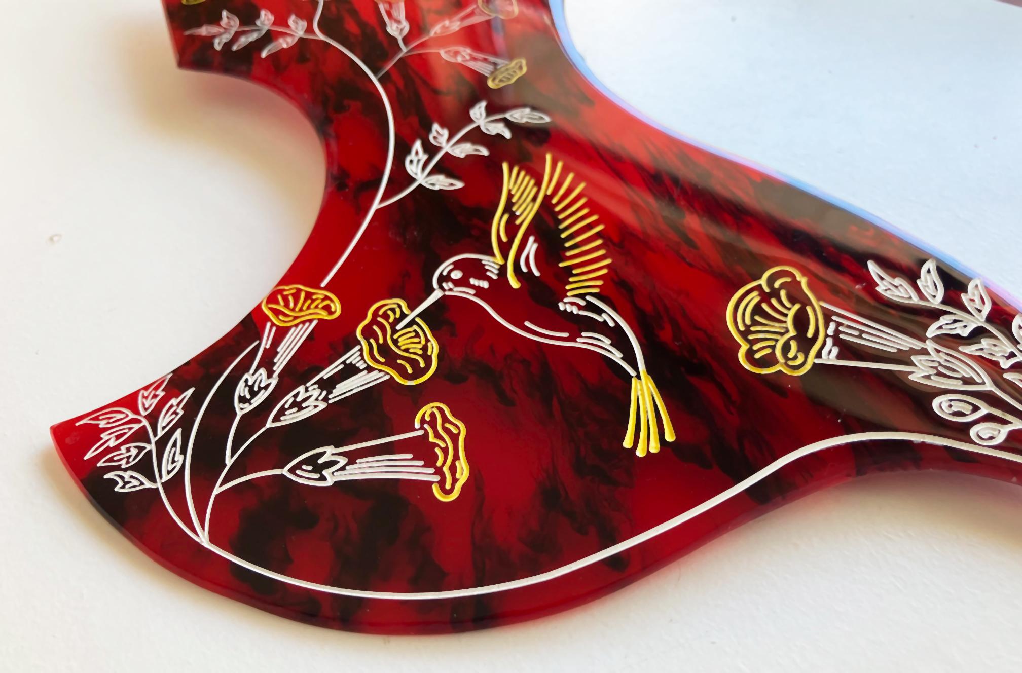 Gibson Engraved Pickguards | fox-guitars.com