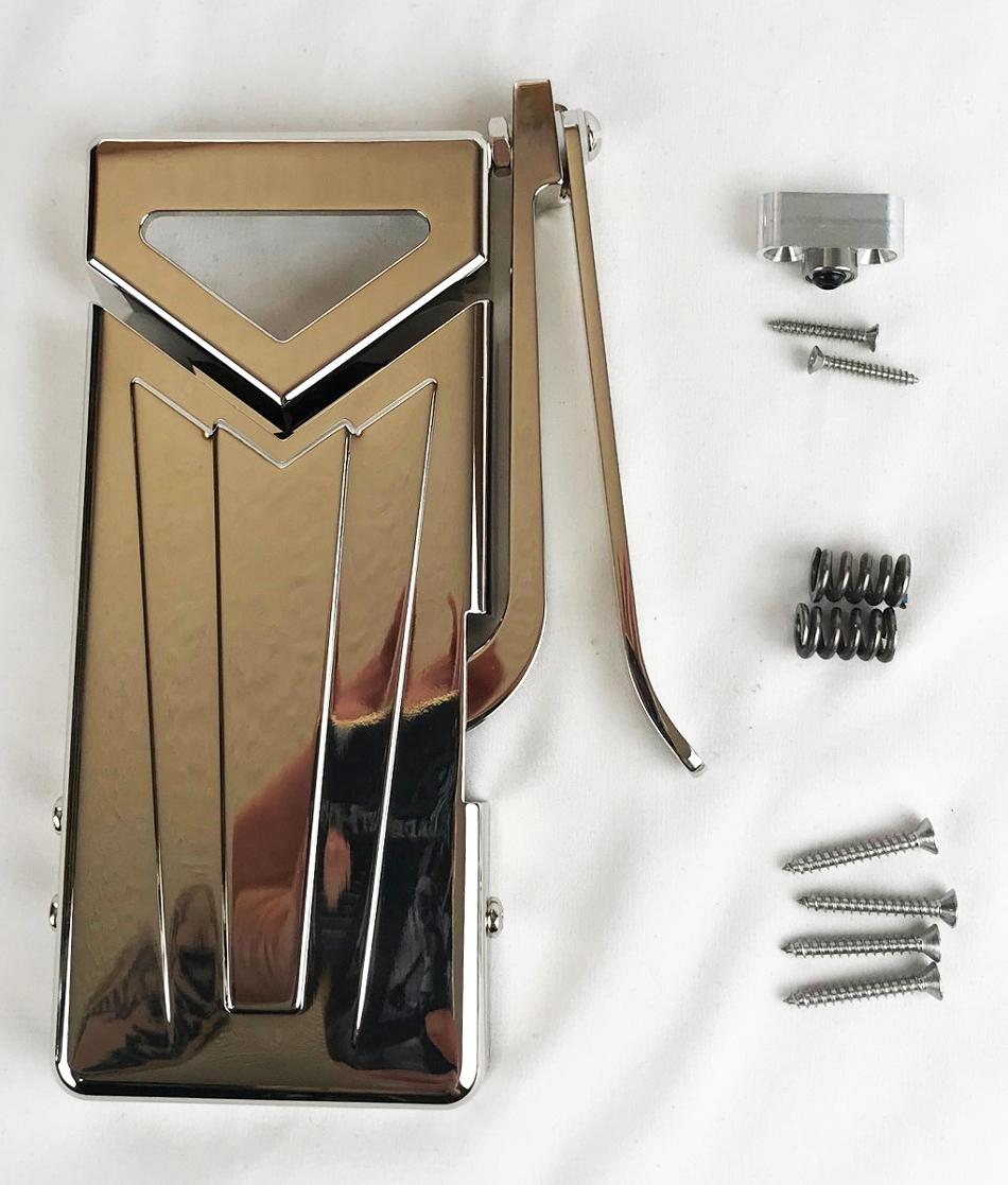 Vintage 1960's Bigsby B-3 Tailpiece In Nickel - Gibson ES-335 Les Paul Standard - Foto 6